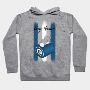 Grey-AroAce Dessert Hoodie